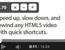 Video Speed Controller：Chome浏览器网页视频速度控制器