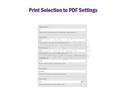 谷歌浏览器插件Print Selection to PDF 选择文本并通过鼠标右键单击将其打印为PDF