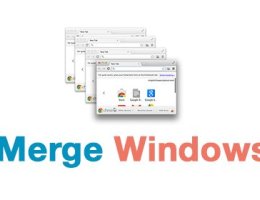 谷歌浏览器插件Merge Windows 浏览器窗口合并
