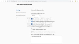 谷歌浏览器插件The Great Suspender – 让你的浏览器标签页面自动休眠节省内存