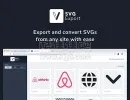 SVG Export 从网站下载SVG保存为SVG、PNG或JPEG格式