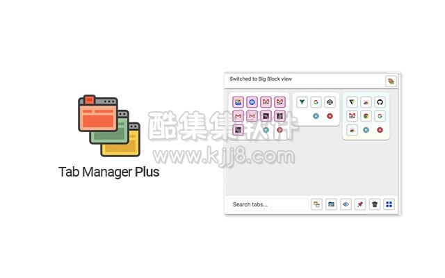 Tab Manager Plus for Chrome 5.2.0.0 crx（浏览器标签页管理插件）