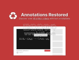 谷歌浏览器插件Annotations Restored for YouTube™为油管恢复注释功能