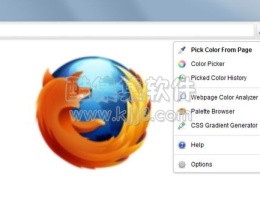 火狐插件：ColorZilla 从浏览器中的任何点获取颜色读数（拾色器）