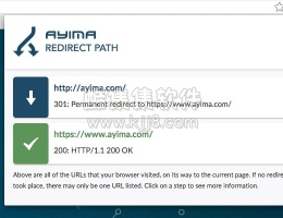 谷歌浏览器插件Redirect Path 用于HTTP头和重定向检查的浏览器插件