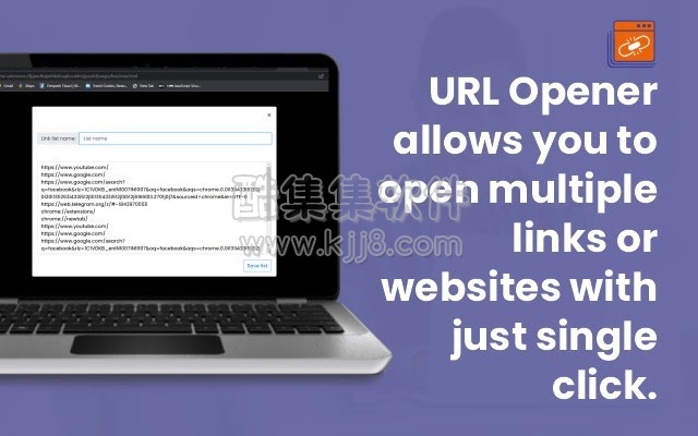 Chrome插件：url Opener 批量打开链接