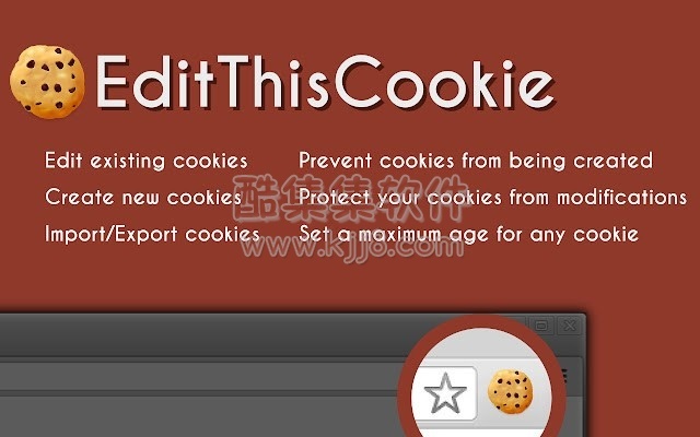 Chrome插件：editthiscookie 浏览器cookie管理器