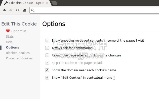 Chrome插件：editthiscookie 浏览器cookie管理器