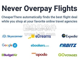 谷歌浏览器插件 CheaperThere 查询廉价航班和旅馆