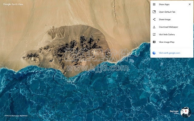 谷歌浏览器插件 Earth View From Google Earth